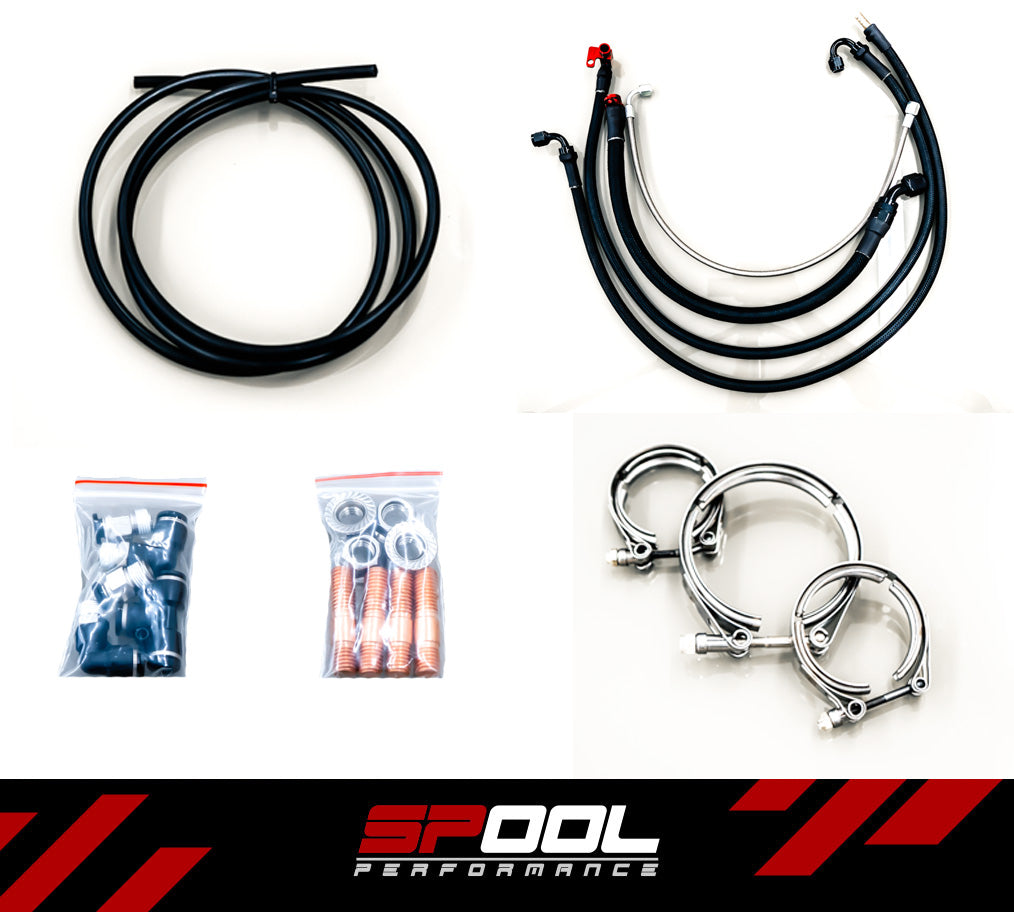 Spool Performance Gen 1 B58 Top Mount Turbocharger Kit | 540i | Up to 1050HP