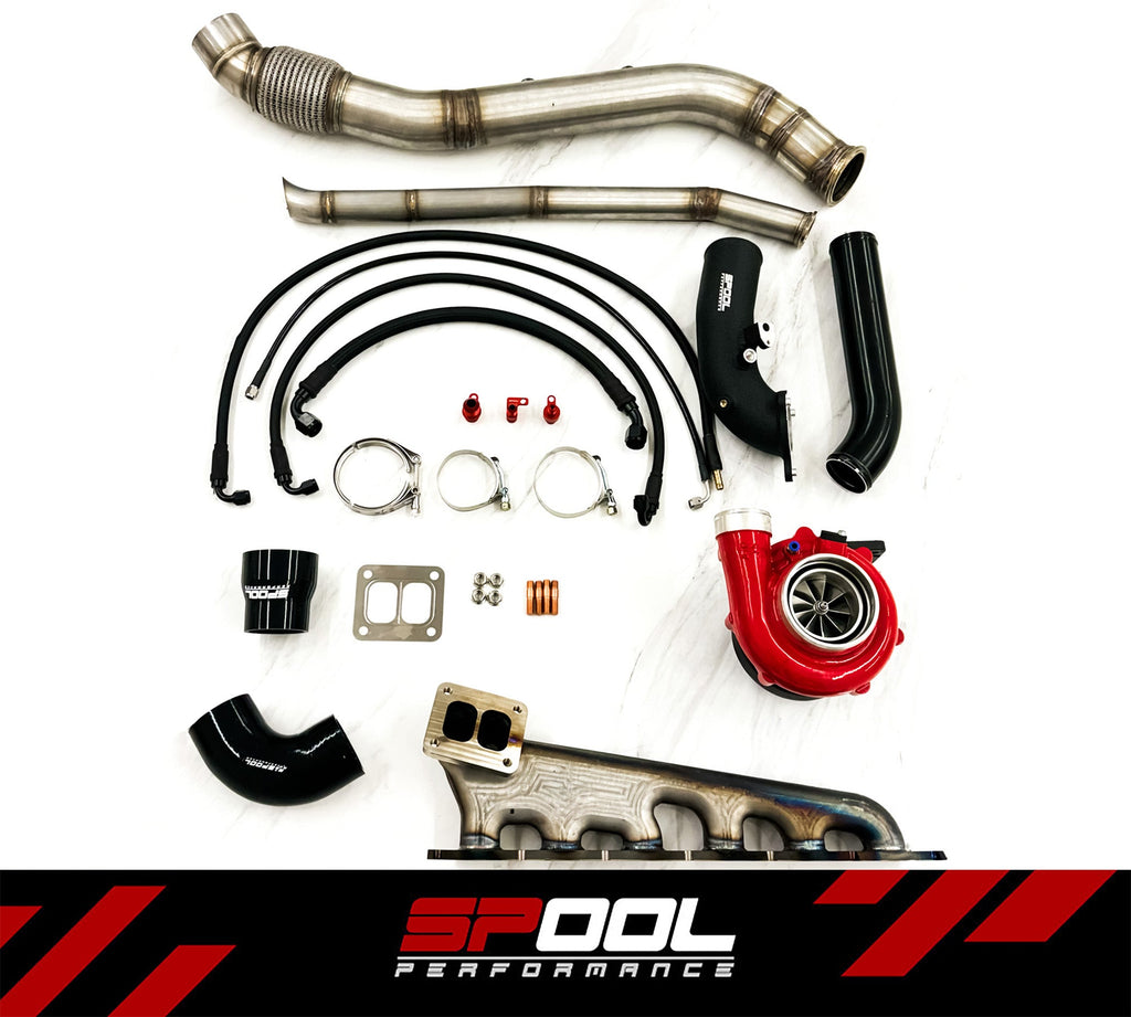 Spool Performance Gen 1 B58 Top Mount Turbocharger Kit | 540i | Up to 1050HP