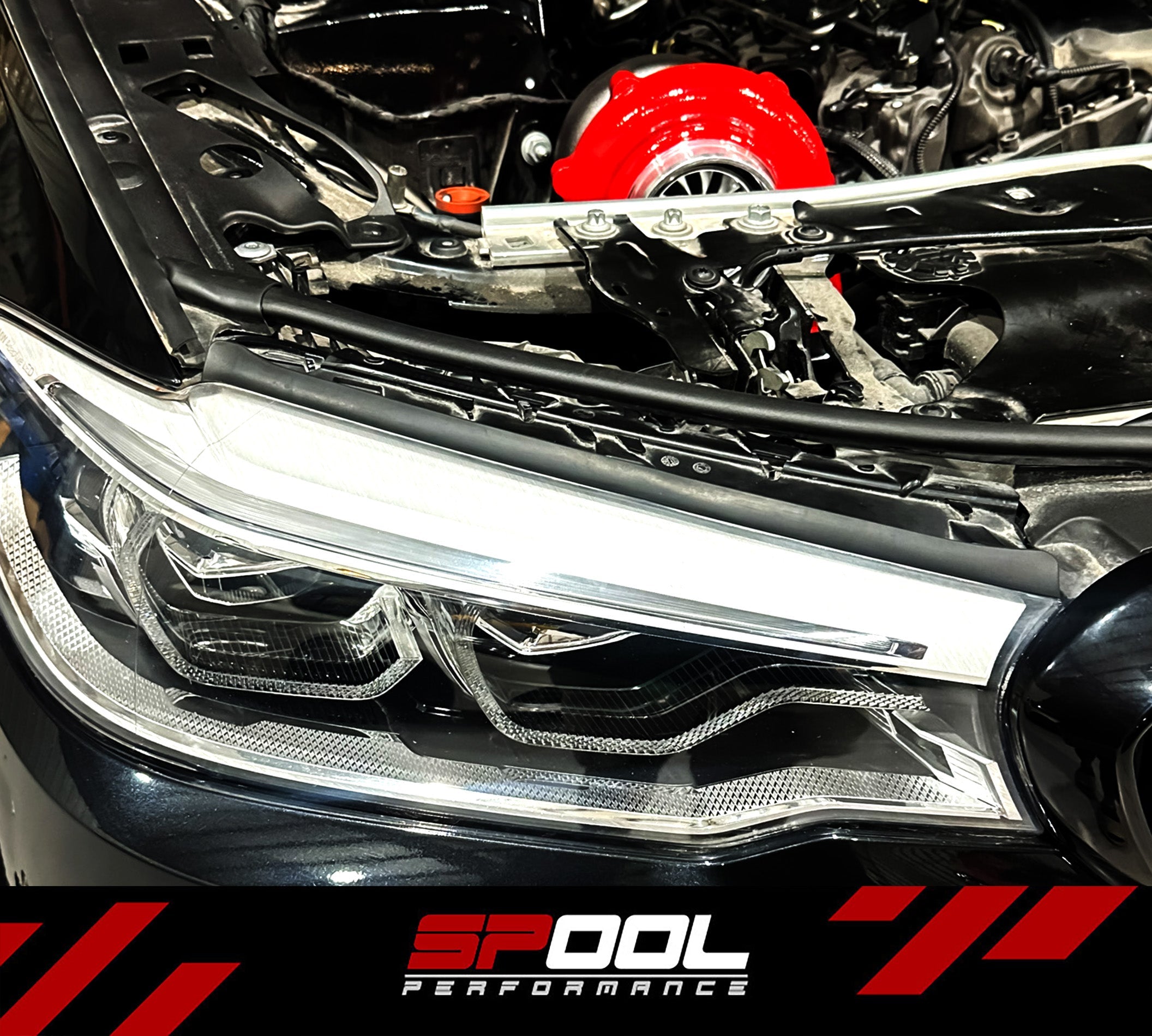 Spool Performance Gen 1 B58 Top Mount Turbocharger Kit | 540i | Up to 1050HP