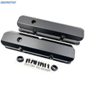 Deepmotor  Fabricated Valve Cover Aluminum  for Ford FE Black w/breather grommet