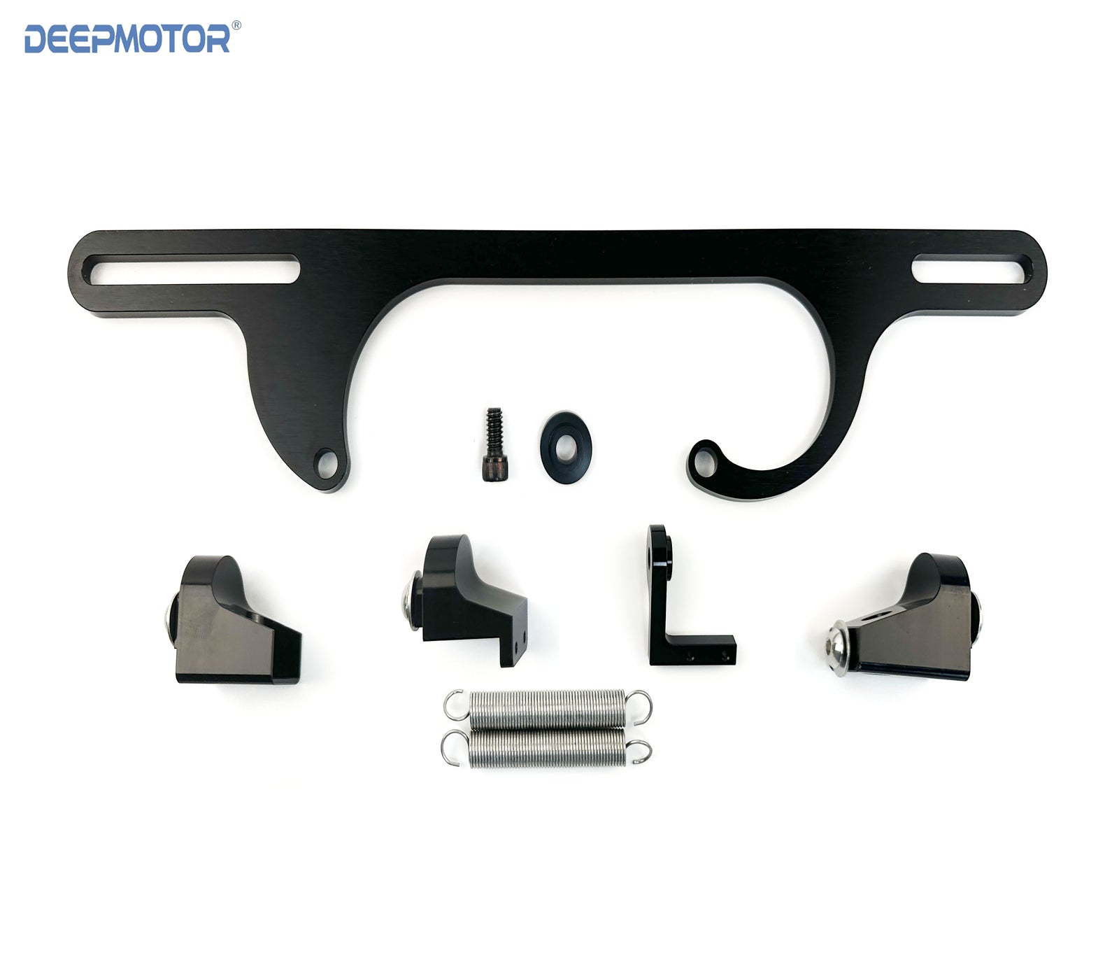 Aluminum Throttle Cable Carb Bracket for 4150 4160 Series Carburetor Black
