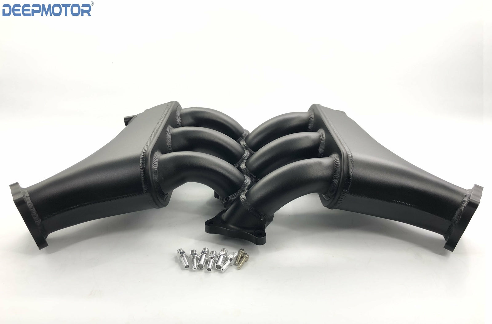 Deepmotor GTR R35 VR38DETT Billet Intake Manifold for 09-UP Nissan plenum Black