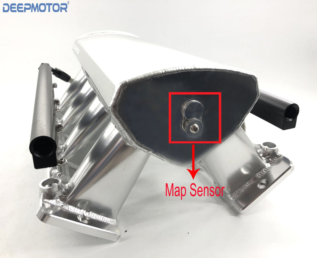 LS1 LS2 LS6 102mm Intake Manifold w/ MAP Sensor Provision+ Fuel Rails+TB Bracket