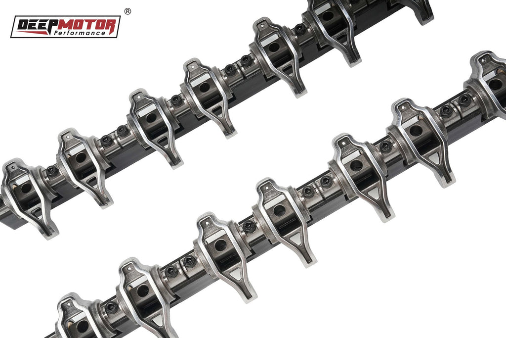 1.7 Ratio Shaft Mount Rocker Arm with Upgraded Trunion Kit for Chevy LS1 LS2 LS6