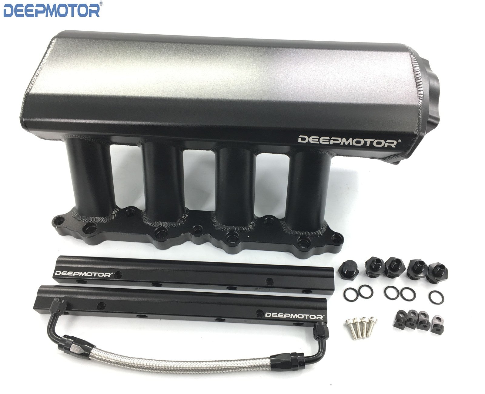90mm Intake Manifold for 2011-2023 Ford 5.0L Coyote 2011-2020 F-150 Black