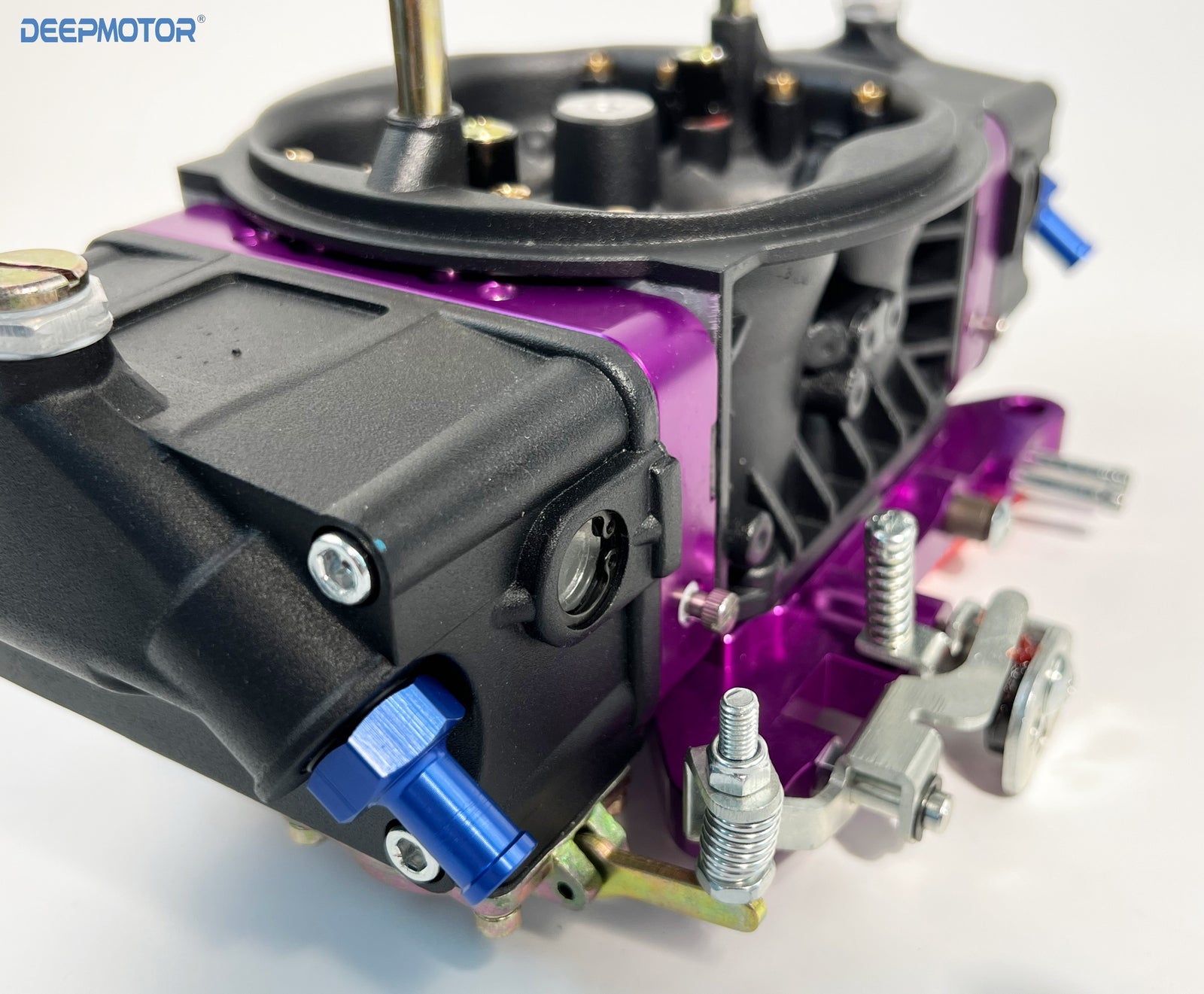 Deepmotor Aluminum 750 CFM Carburetor Double Pumper Mechanical Secondary 4150