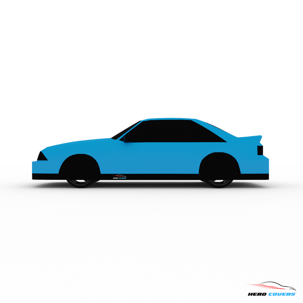 Indoor or Outdoor Car Cover | Compatible For: Ford Mustang Third Generation (1979–1993) – Fox Body