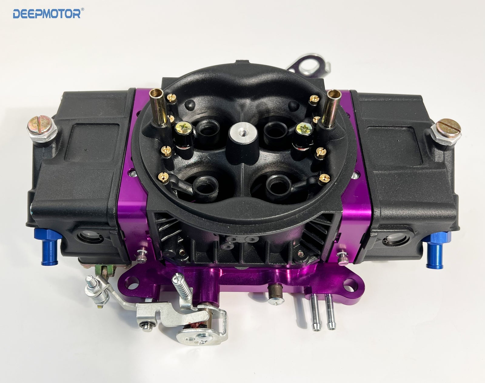 Deepmotor Aluminum 750 CFM Carburetor Double Pumper Mechanical Secondary 4150