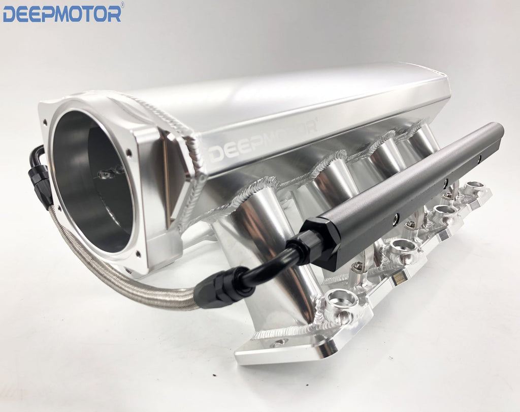 LS1 LS2 LS6 102mm Intake Manifold w/ MAP Sensor Provision+ Fuel Rails+TB Bracket