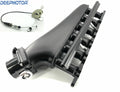 Deepmotor RB26 RB26DET Billet Intake Manifold Fuel Rail 90mm Throttle Body Set