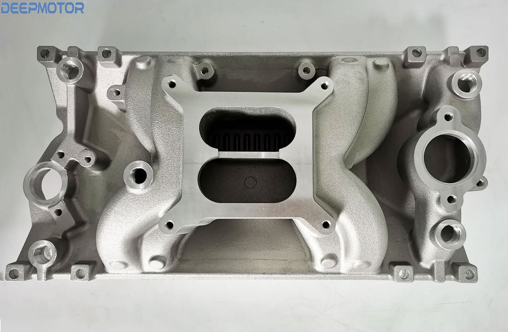 SBC Vortec Air Gap Aluminum Intake Manifold for Small Block Chevy 350 1996-up