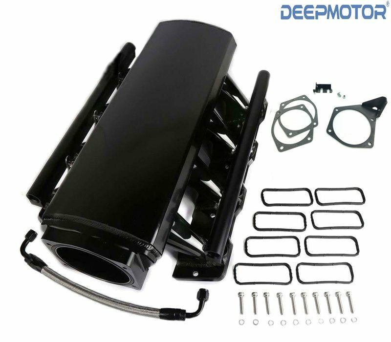 LS3 L92 102mm Intake Manifold w/ MAP Sensor Provision+ Fuel Rails + TB Bracket