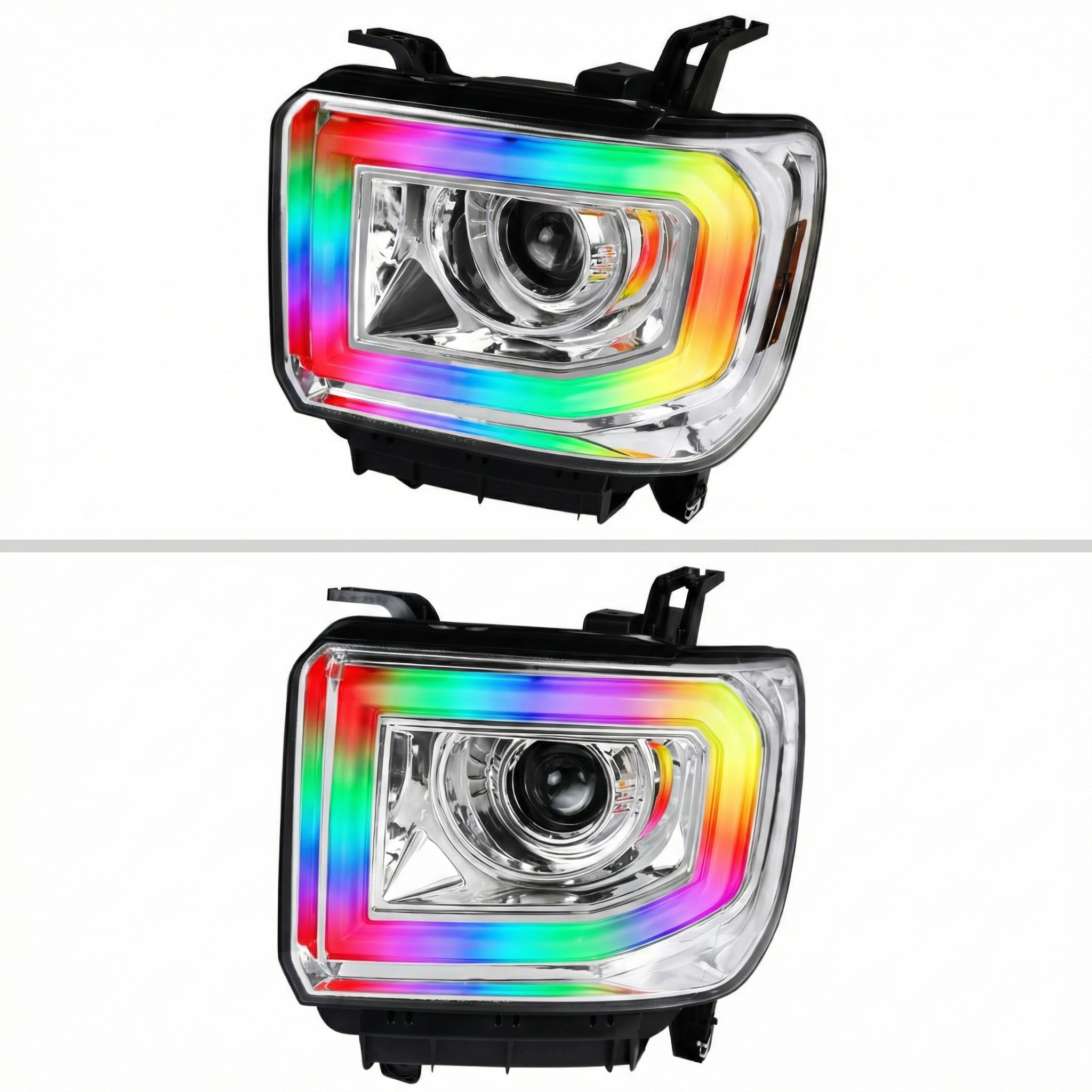 NTXGlow RGB headlights (14 - 19 GMC Sierra 1500 / 2500 / 3500)