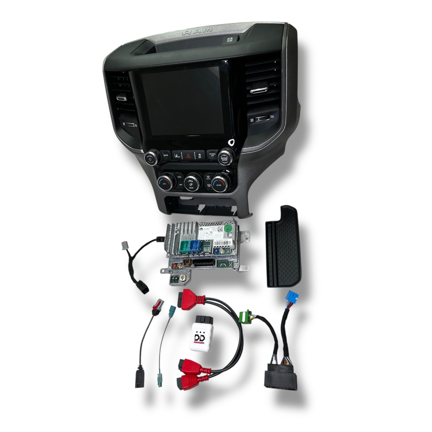 2019-2024 RAM DT 1500 UBL Uconnect 5 Upgrade kit with 8.4-inch Touchscreen including Wireless Apple CarPlay / Android Auto