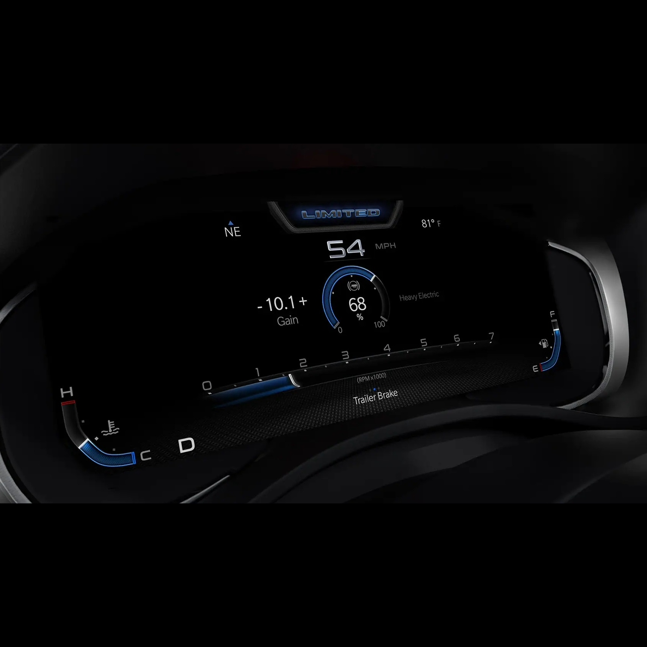2019–2024 RAM 1500 12″ OEM Digital Cluster Plug and Play Kit