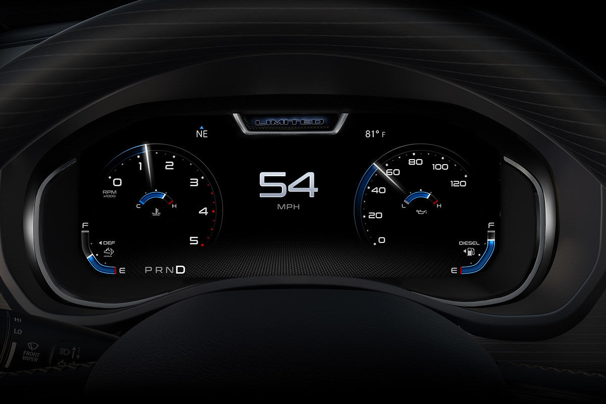 2019–2024 RAM 2500 / 3500 OEM 12″ Digital Cluster Retrofit Kit (Plug & Play)