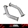Spool 3 Inch VR30DTT Lower Downpipes Upgrade [Race Downpipes] | Infiniti Q50 Q60 RZ34 [VR30]