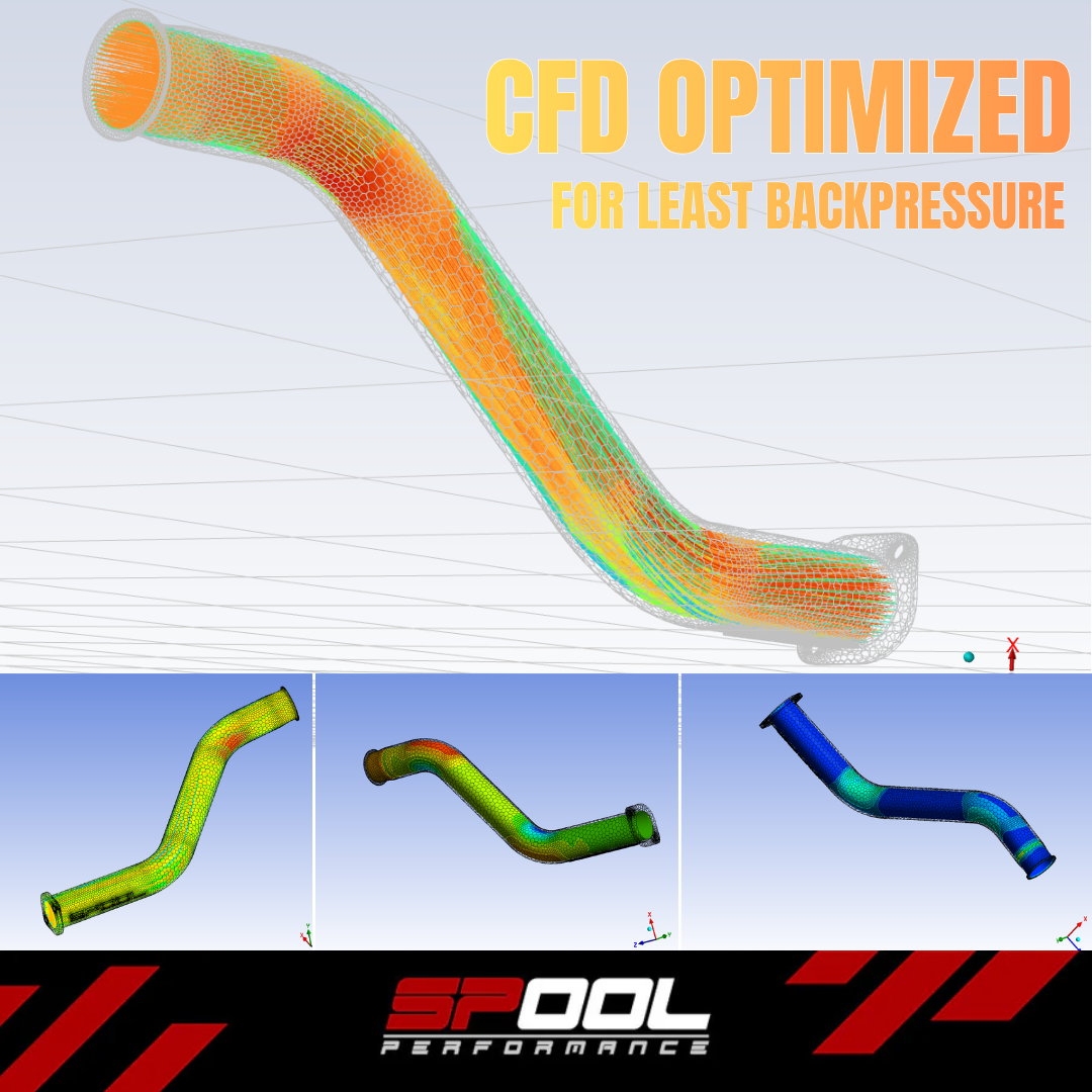 Spool VR30DTT Full Downpipes Upgrade [Race Downpipes] | Infiniti Q50 Q60 RZ34 [VR30] - IN STOCK NOW - SAME DAY SHIPPING!