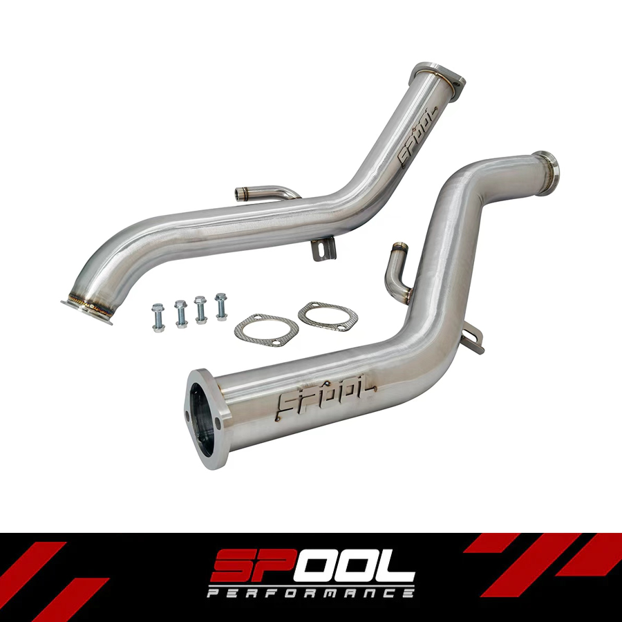 Spool VR30DTT Full Downpipes Upgrade [Race Downpipes] | Infiniti Q50 Q60 RZ34 [VR30] - IN STOCK NOW - SAME DAY SHIPPING!